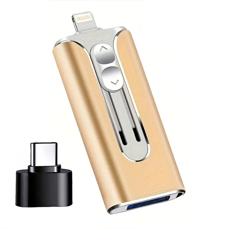 🌟High-capacity 3-in-1 USB flash drive