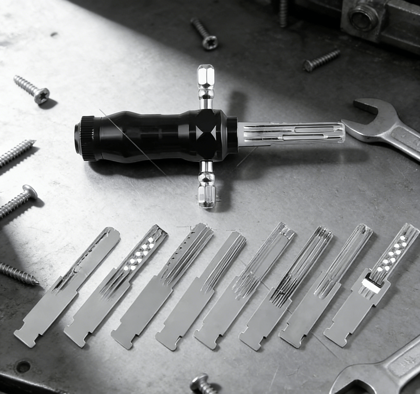 🔥🔥🔐Multifunctional Utility Kit: 9-in-1 Precision Tool