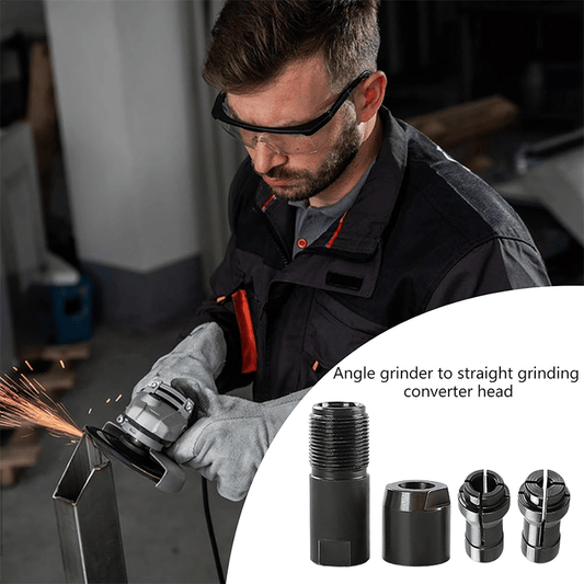 🔥Angle Grinder Conversion Accessoriest - Fits 100mm/4" Grinders (M10x1.5 Thread)