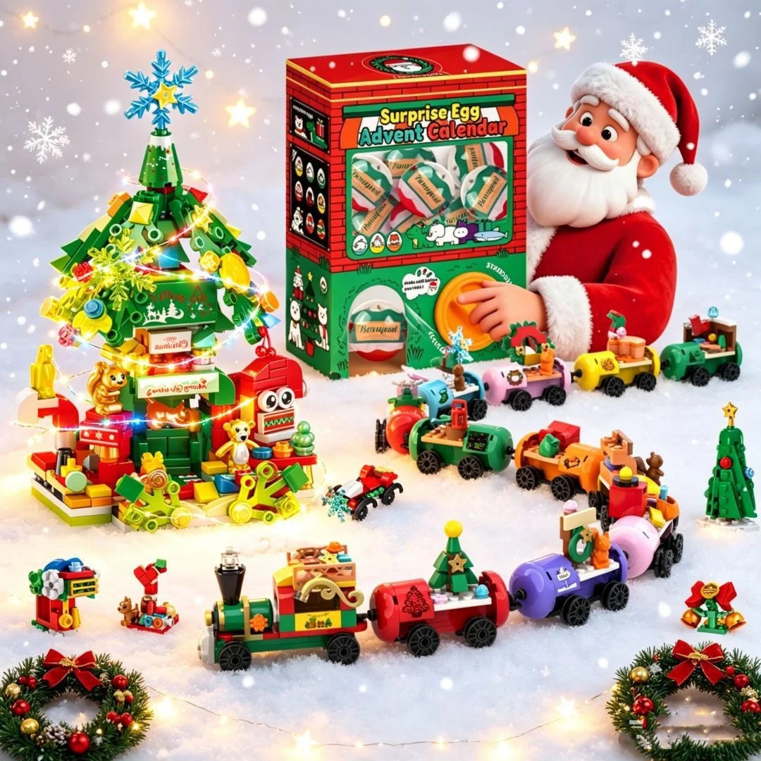 🎄🎅 2026 Christmas Capsule Building Blocks, Surprise Mini Building Set