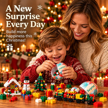 🎄🎅 2026 Christmas Capsule Building Blocks, Surprise Mini Building Set