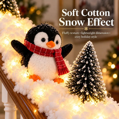 🔥Hot Sale 49% OFF🔥Playful Penguin Snowy Stair Railing Decor