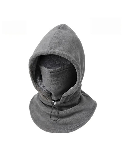 Fleece Double Layer Integrated Hat