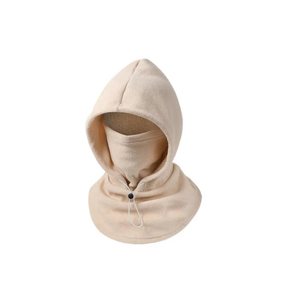 Fleece Double Layer Integrated Hat