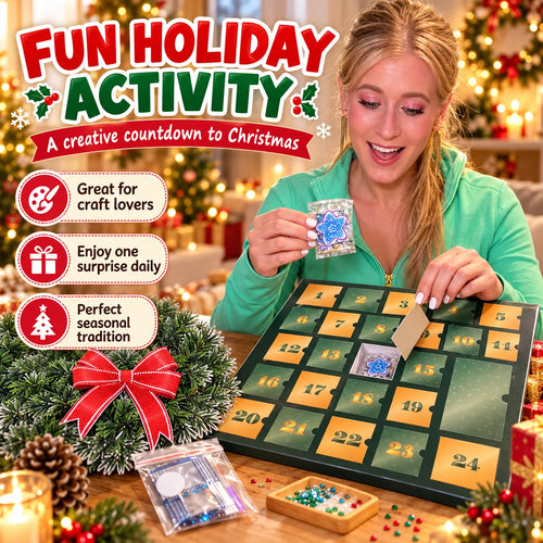 💎🎄 Diamond Art Advent Calendar — 24 Days of Sparkling DIY Christmas Surprises!