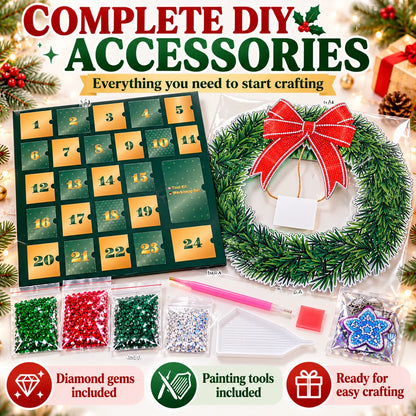 💎🎄 Diamond Art Advent Calendar — 24 Days of Sparkling DIY Christmas Surprises!