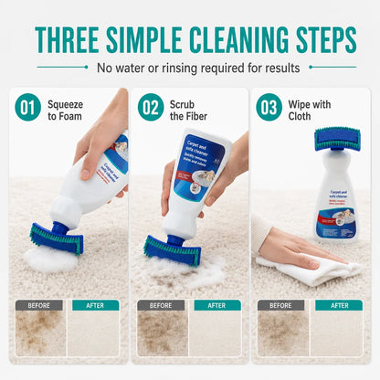 Waterless Fabric and Carpet Cleaner