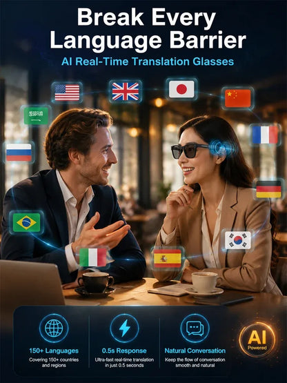 AI-smart Bluetooth glasses🕶️
