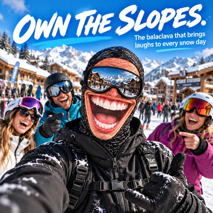 😄 Funny Face Ski Balaclava
