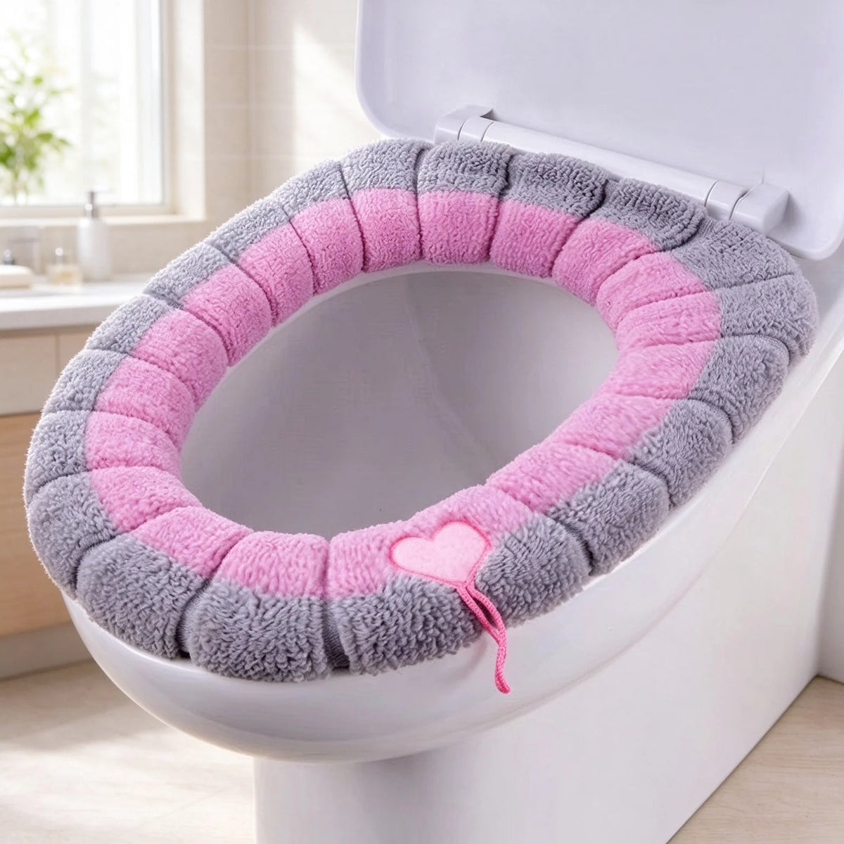🚽lightweight Washable Soft Toilet Seat Cushion