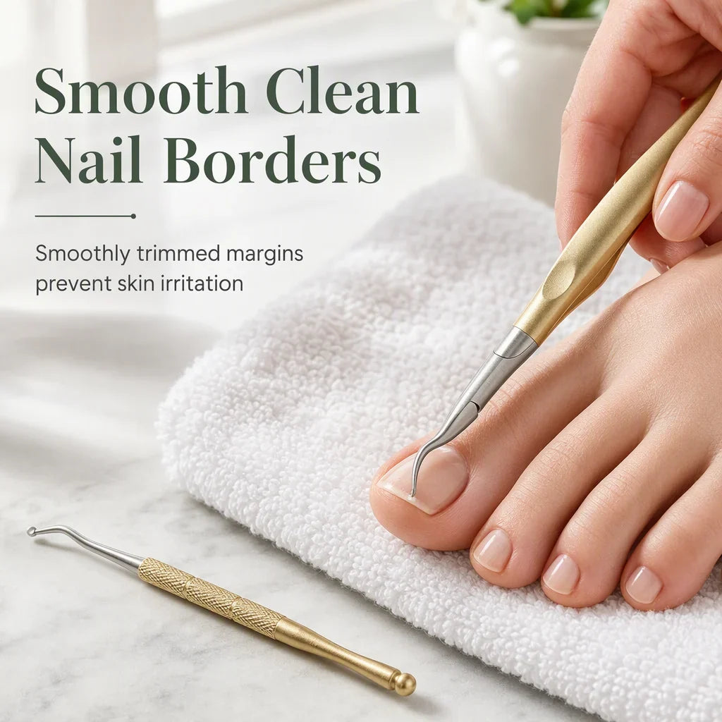 Stainless Steel Ingrown Toenail Clipper Set – Precise, Sturdy, Portable ✨