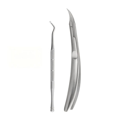 Stainless Steel Ingrown Toenail Clipper Set – Precise, Sturdy, Portable ✨