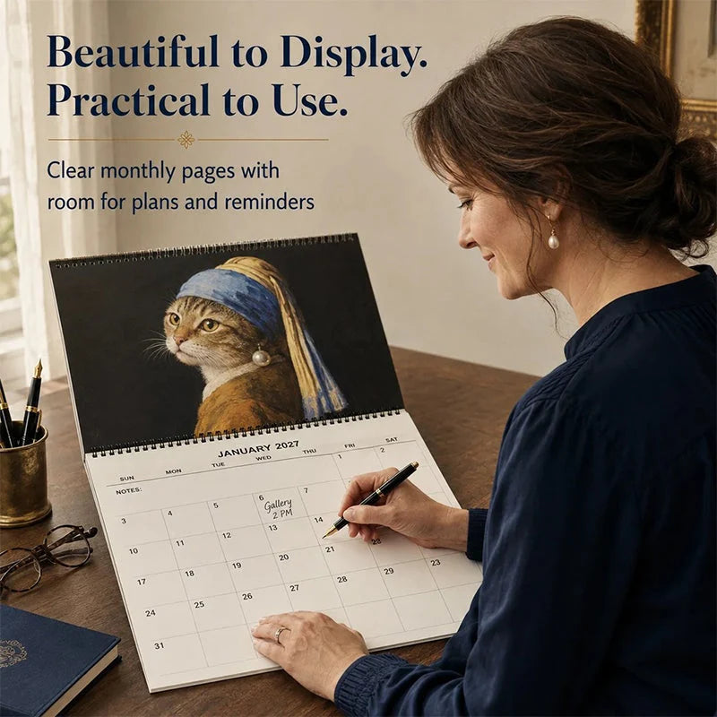 😸 LIMITED-TIME 49% OFF! 💥 2027 Funny Cat Meme Calendar – Cheerful Painterly Art, Easy Monthly Planning & Gift-Ready Charm – Brightens Any Room All Year ✨
