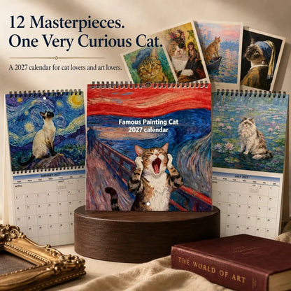 😸 LIMITED-TIME 49% OFF! 💥 2027 Funny Cat Meme Calendar – Cheerful Painterly Art, Easy Monthly Planning & Gift-Ready Charm – Brightens Any Room All Year ✨