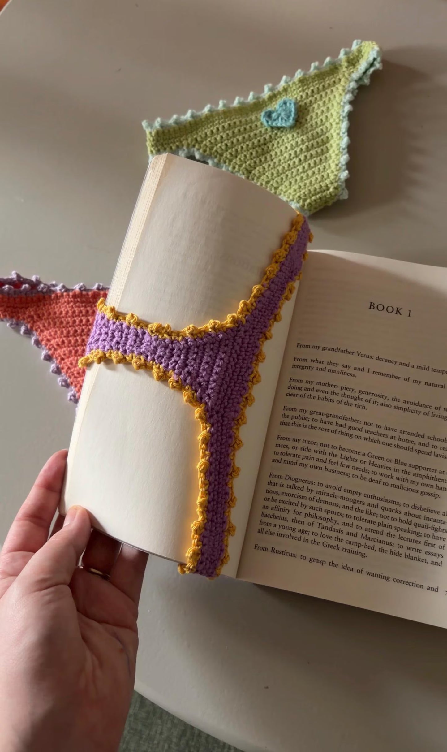 Limited Handmade Crochet Bikini Bookmark📚️👙