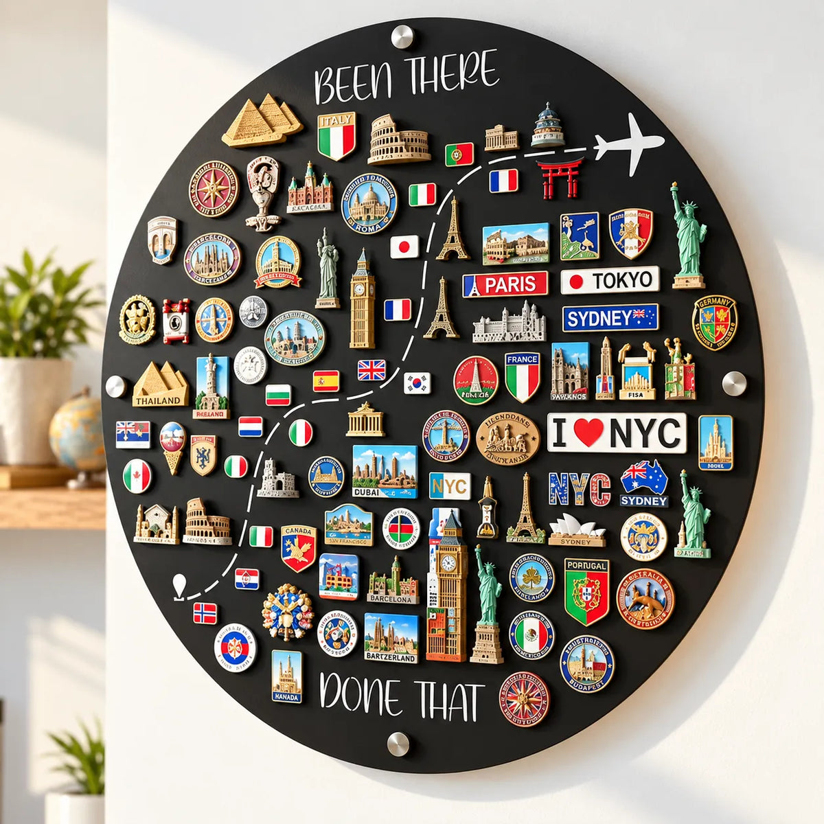 🌎Travel Magnet Board
