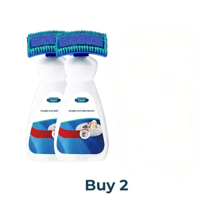 No-Wash Carpet & Sofa Cleaner with Brush