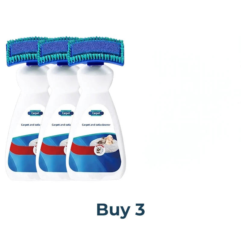 💧No-Rinse Sofa & Carpet Cleaner with Integrated Scrub Brush