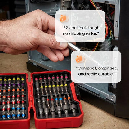 ❄️summerfresh 50% Off!🔧83-piece S2 Driver Bit Set – One Organised Kit For Everyday Diy
