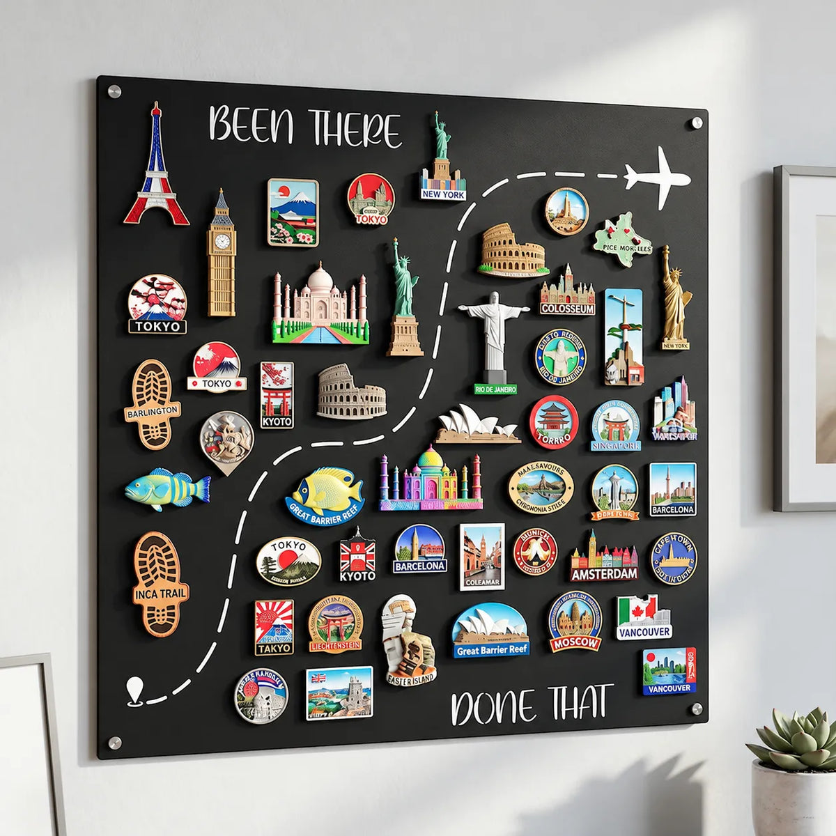 🌎Travel Magnet Board