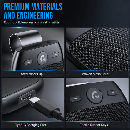 🚗 Sp11 Bluetooth Sun Visor Speakerphone