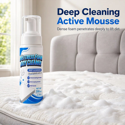 No-rinse Mattress Foam Cleaner | Waterless Dry Cleaning Spray For Mattress, Sofa, Upholstery & Car Seats