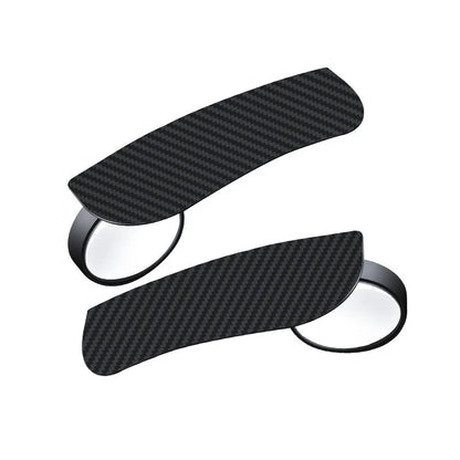 Adjustable Blind Spot Mirrors With Rain Visor