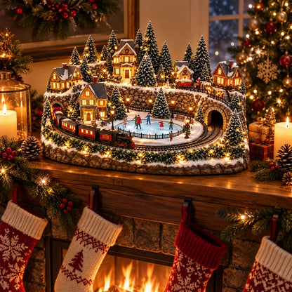 🔥 Lighted & Animated Christmas Village Collection✨