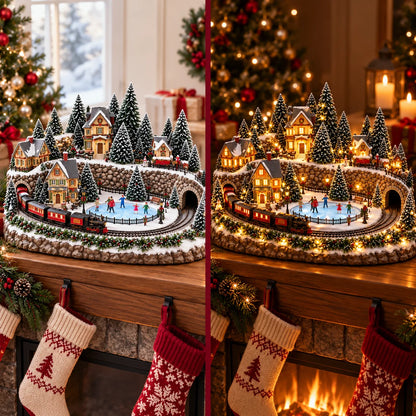 🎁Last Day 50% OFF🔥 Lighted & Animated Christmas Village Collection-✨