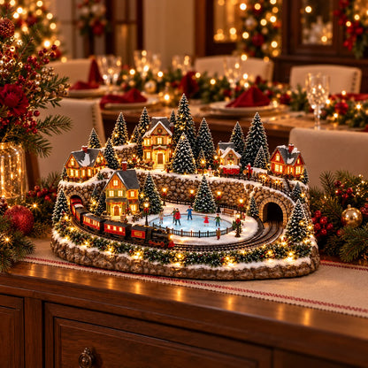 🔥 Lighted & Animated Christmas Village Collection✨