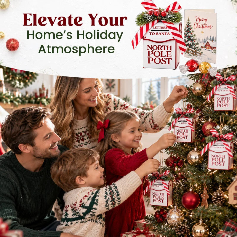 North Pole Post Christmas Treat Box