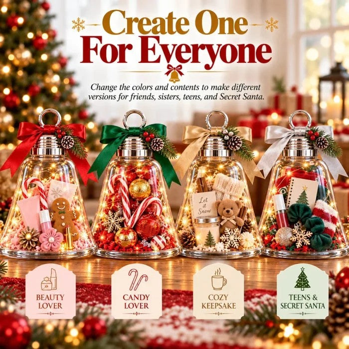 🎄🎁diy Christmas Bell Gift Box