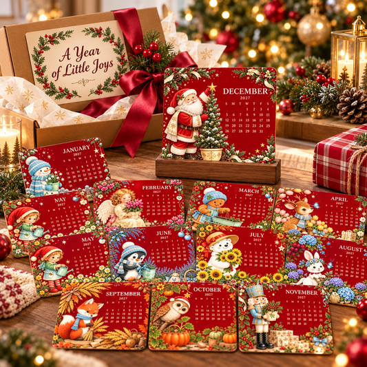 2027 Seed Calendar: Eco-Friendly Plantable Love Seed Calendar 2026