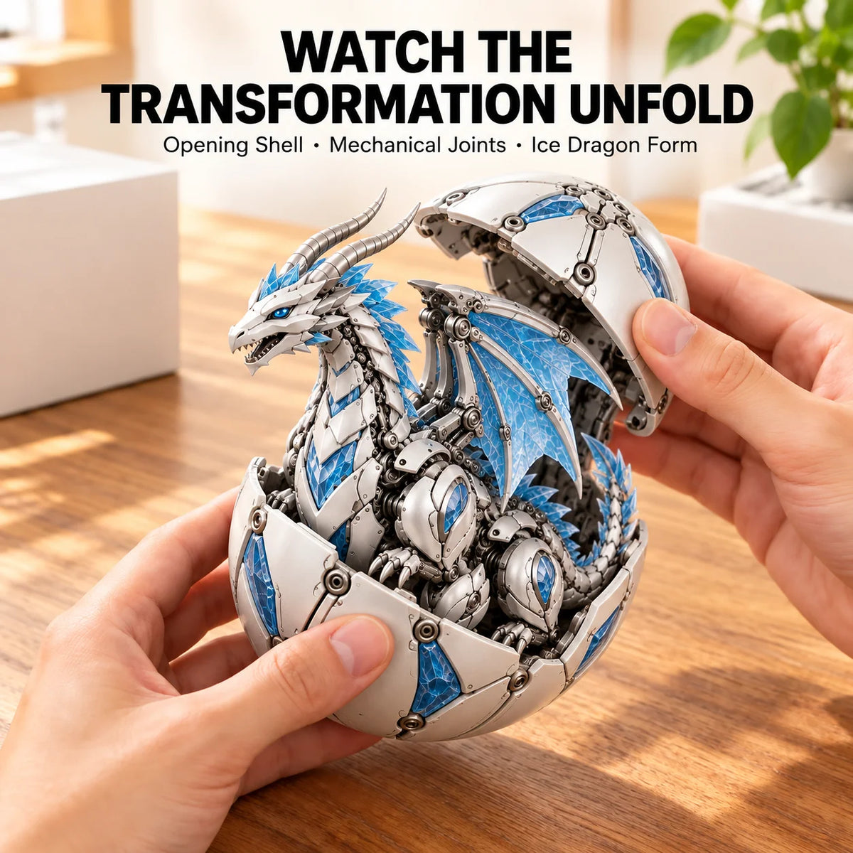 ✨Mythic Beasts – 2-in-1 Transforming Egg Fantasy Figures
