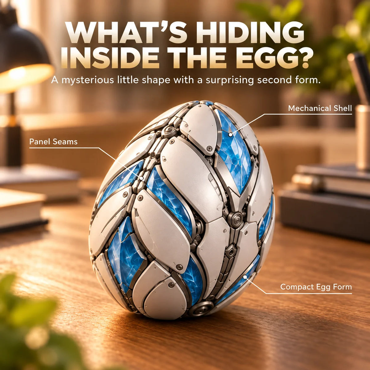 ✨Mythic Beasts – 2-in-1 Transforming Egg Fantasy Figures