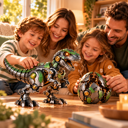 🦖🔥 Mechanical T-Rex Egg – From Mysterious Egg to Mighty Robotic Dinosaur! 🥚