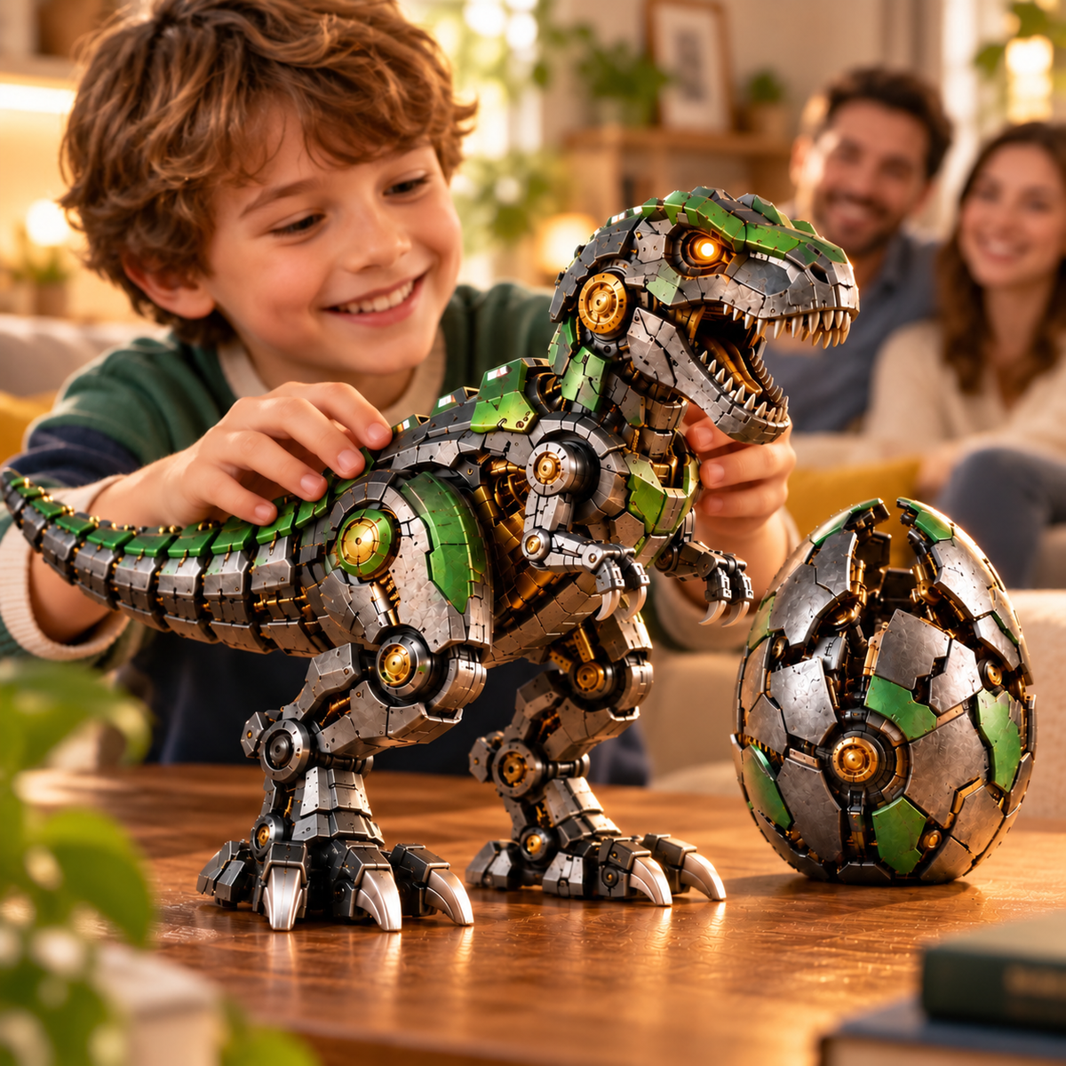 🦖🔥 Mechanical T-Rex Egg – From Mysterious Egg to Mighty Robotic Dinosaur! 🥚