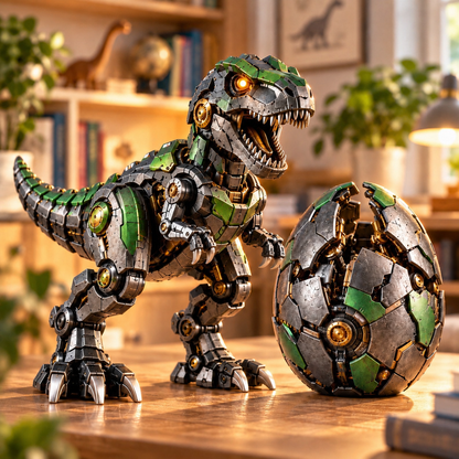 🦖🔥 Mechanical T-Rex Egg – From Mysterious Egg to Mighty Robotic Dinosaur! 🥚