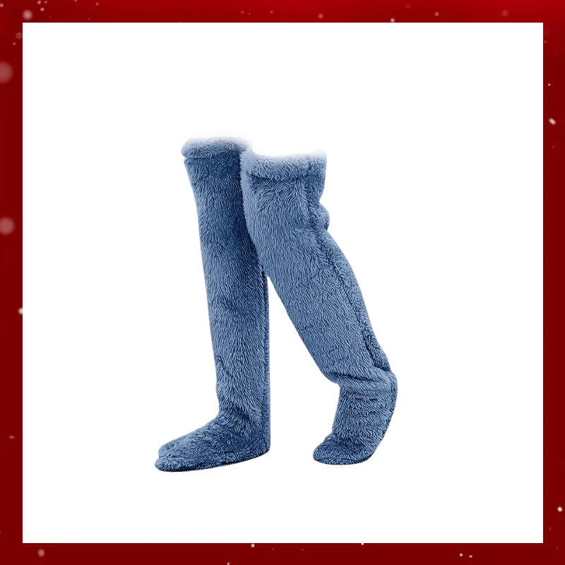 Goose Down Knee Socks For Christmas