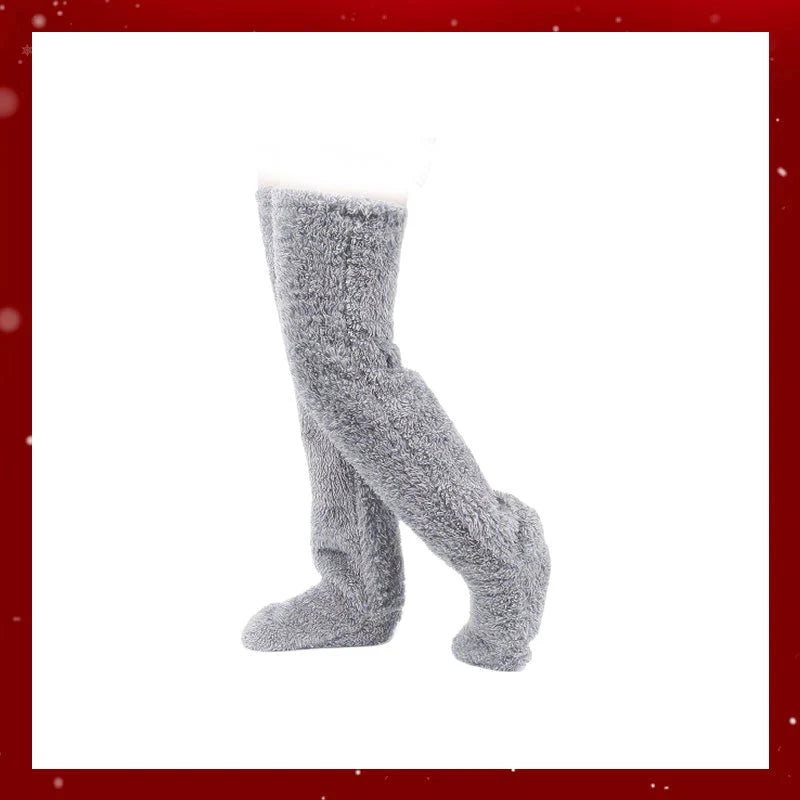 Goose Down Knee Socks For Christmas