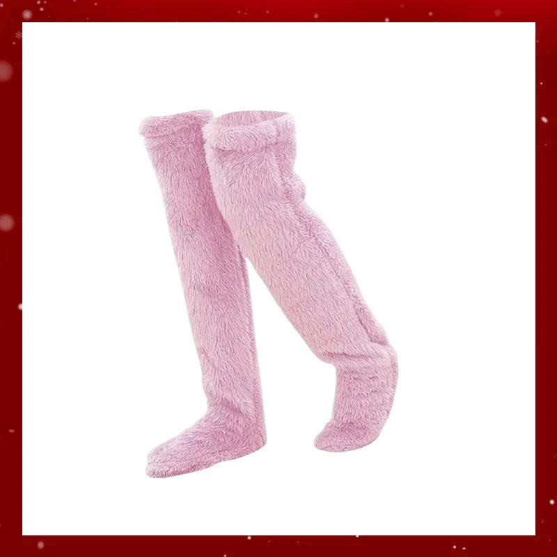Goose Down Knee Socks For Christmas