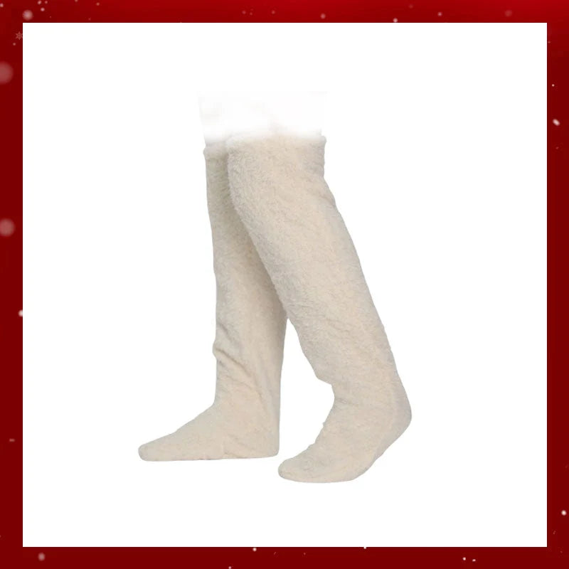 Goose Down Knee Socks For Christmas
