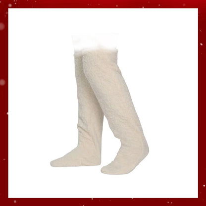 Goose Down Knee Socks For Christmas