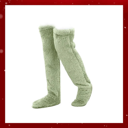Goose Down Knee Socks For Christmas