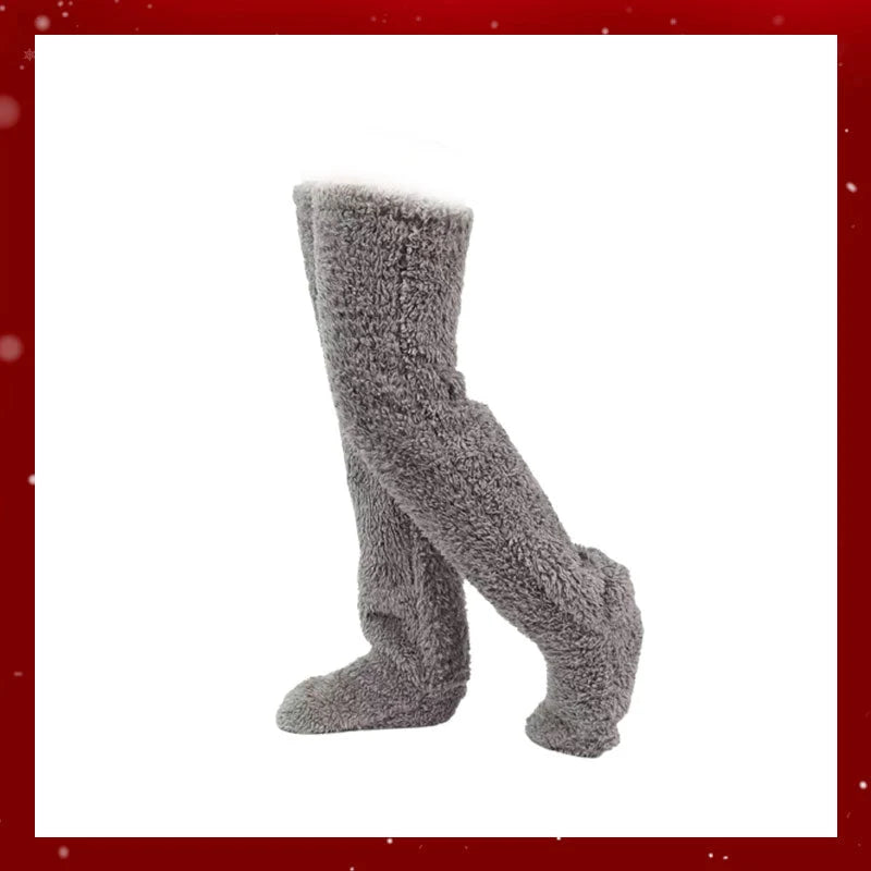 Goose Down Knee Socks For Christmas