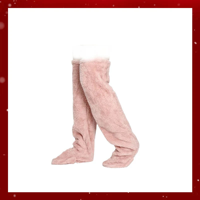 Goose Down Knee Socks For Christmas