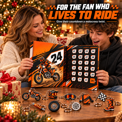 ✨🏍️ Motocross Advent Calendar – 24 Days of Rider-Inspired Collectible Surprises