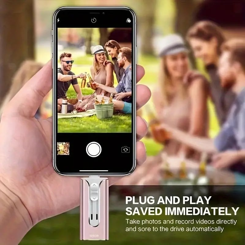 🌟High-capacity 3-in-1 USB flash drive