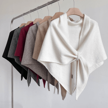 Women's Solid-Color  Scarf🍁 Casual Soft Comfortable Shawl for Daily Wear