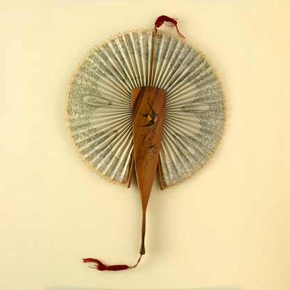 🔥LAST DAY 49% OFF - 🪞Antique Mirrored Mechanical Fan